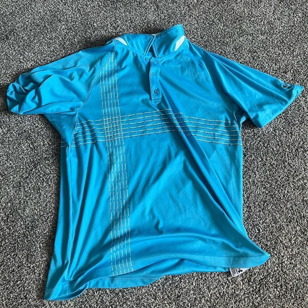 UA - polo - blue - XL